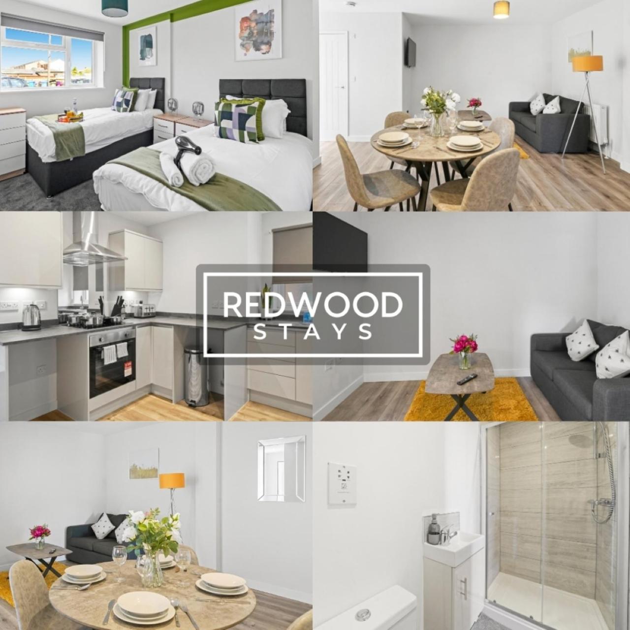 Quality 1 Bed 1 Bath Apartments For Contractors By Redwood Stays 法恩伯勒 外观 照片