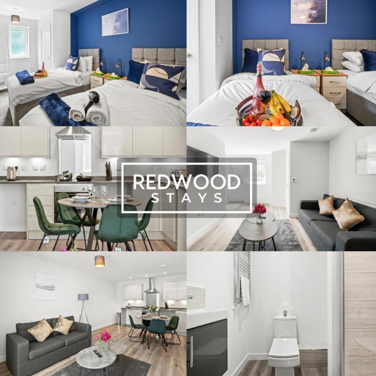 Quality 1 Bed 1 Bath Apartments For Contractors By Redwood Stays 法恩伯勒 外观 照片